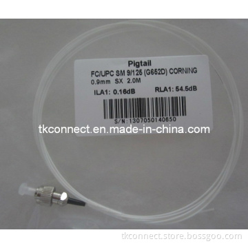 Corning Fiber Optic Pigtail FC Sm 0.9mm